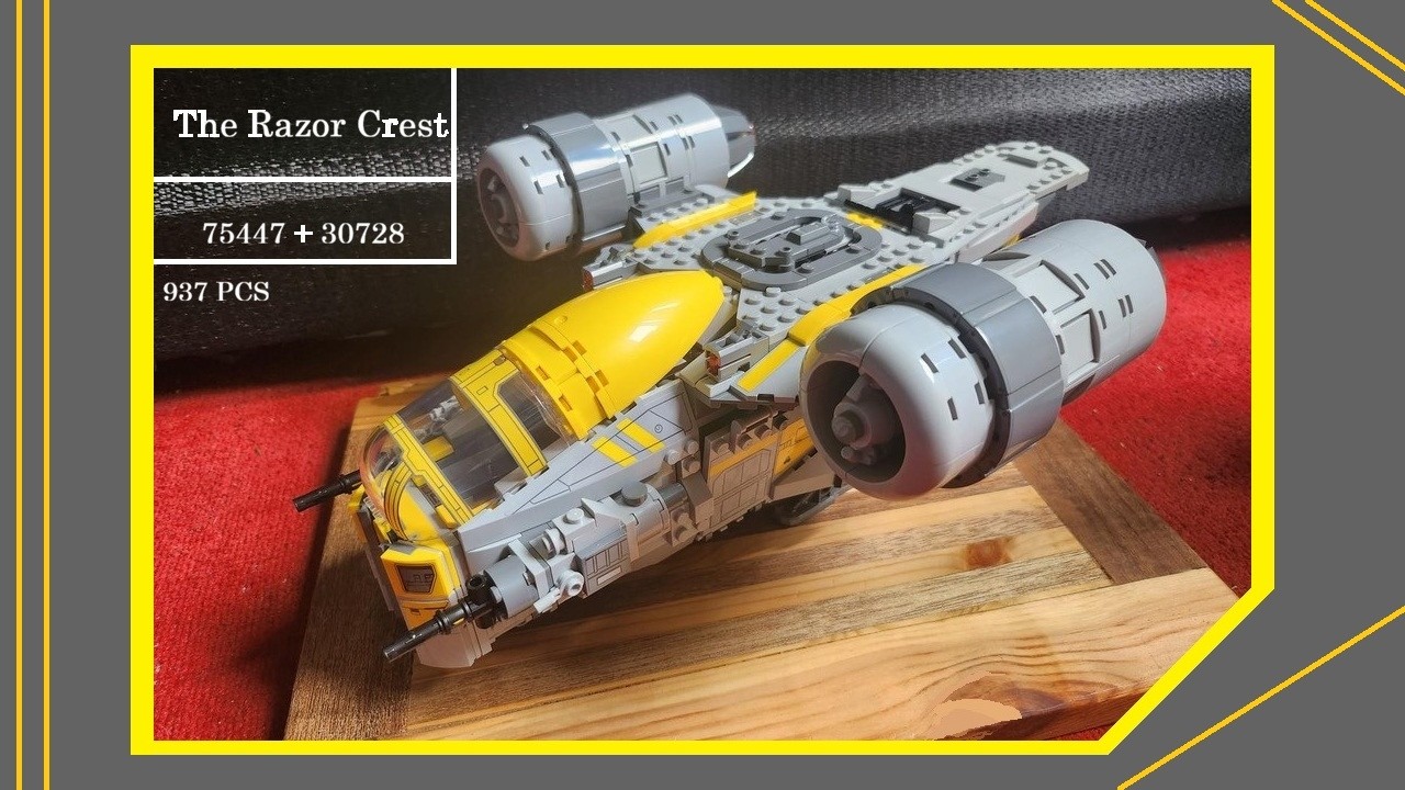 LEGO MOC-261734 Razor Crest Modifications by BigB Bricks and