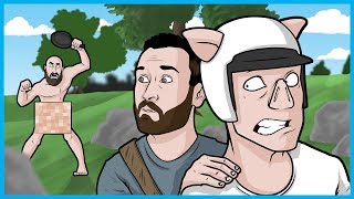 RUN!!! IT'S THE NAKED PAN MAN!!  PUBG Funny Moments & Fails! (Battlegrounds Highlights)