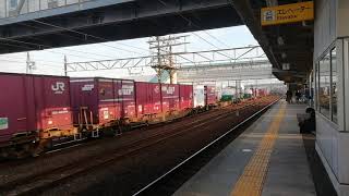EF210 173号機牽引福岡タ発越谷タ行1052レ清洲通過