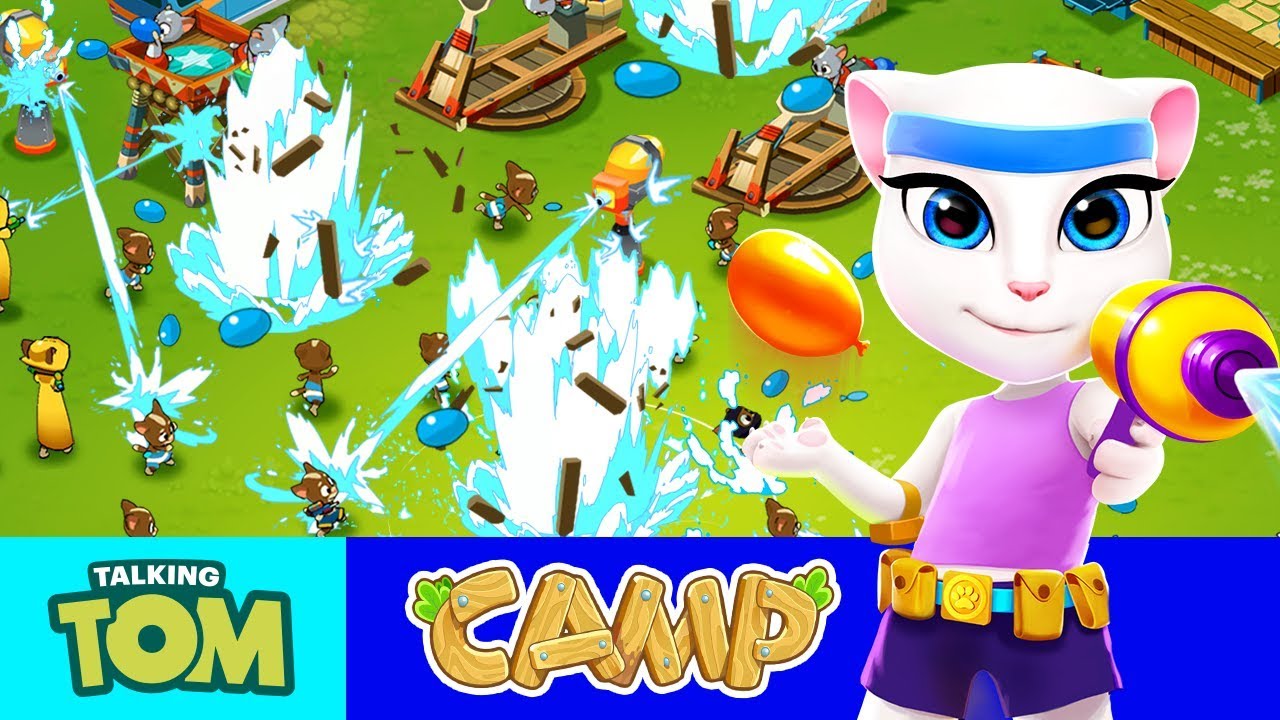 Talking Tom Camp Tactical Pranks (Tutorial 3) YouTube