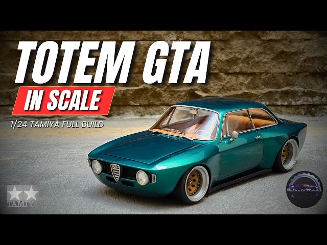 Totem Alfa Romeo Giulia Sprint GTA | Tamiya 1/24 Scale Full Build