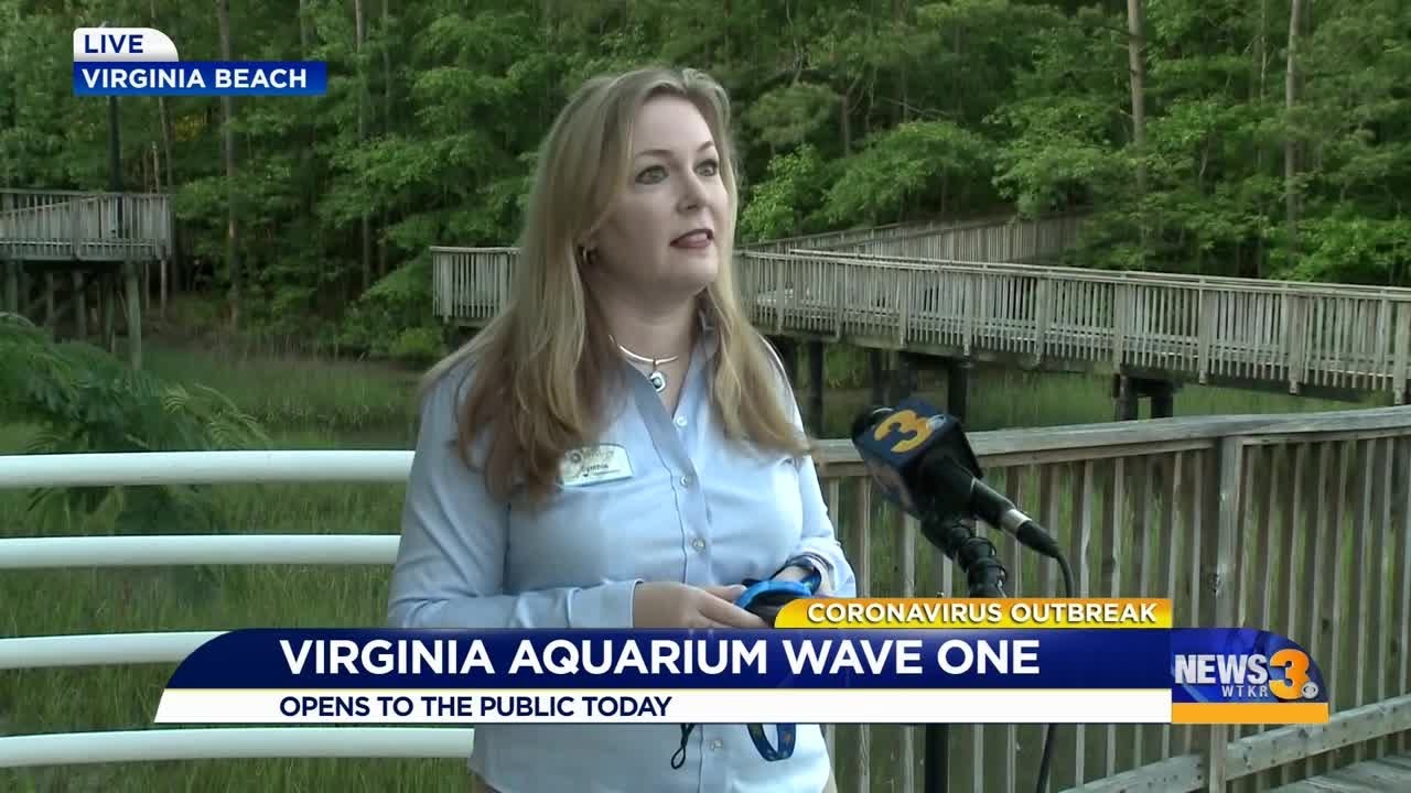 Virginia Aquarium in Virginia Beach reopening to the pubic