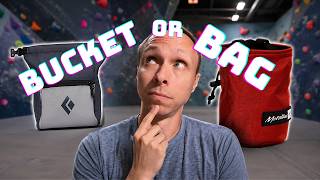 Chalk bag or chalk bucket? Choose wisely