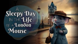 A Cute & Cozy Sleepy Story🐭A Sleepy Day in the Life of a London Mouse | Storytelling and RAIN Sounds