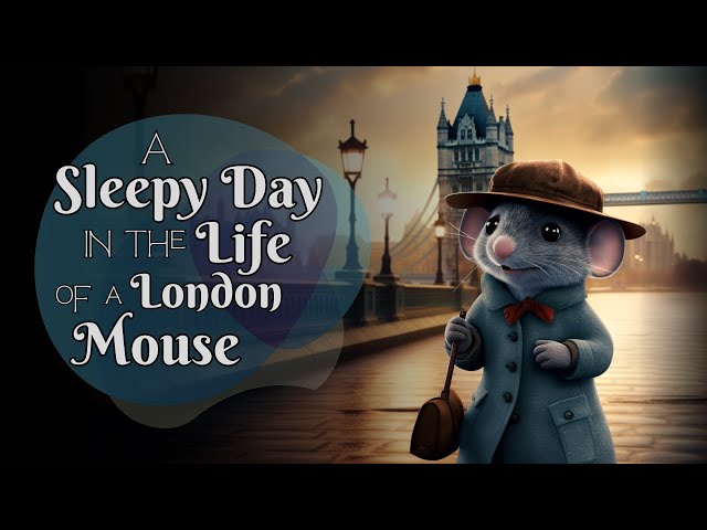 A Cute & Cozy Sleepy Story🐭A Sleepy Day in the Life of a London Mouse | Storytelling and RAIN Sounds class=