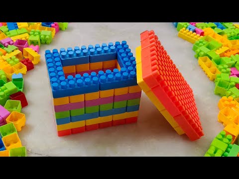 Satisfying DIY Box ASMR/Building Blocks/Lego building blocks/block game#asmr#buildingblocks#lego