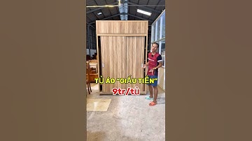 Tủ quần áo giấu tiền #tuquanao #tủquầnáo #tuao #tuaodep #video #furniture #wood #trending #diy