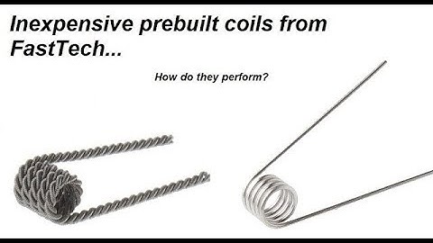 Prebuilt coils on the cheap, from Fasttech