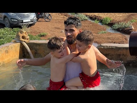 يوم مميز كلها فعاليات لعبنا وسبحنا واكلنا في الطبيعة 