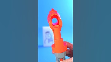 3d printed NERF MEGA dart vs real