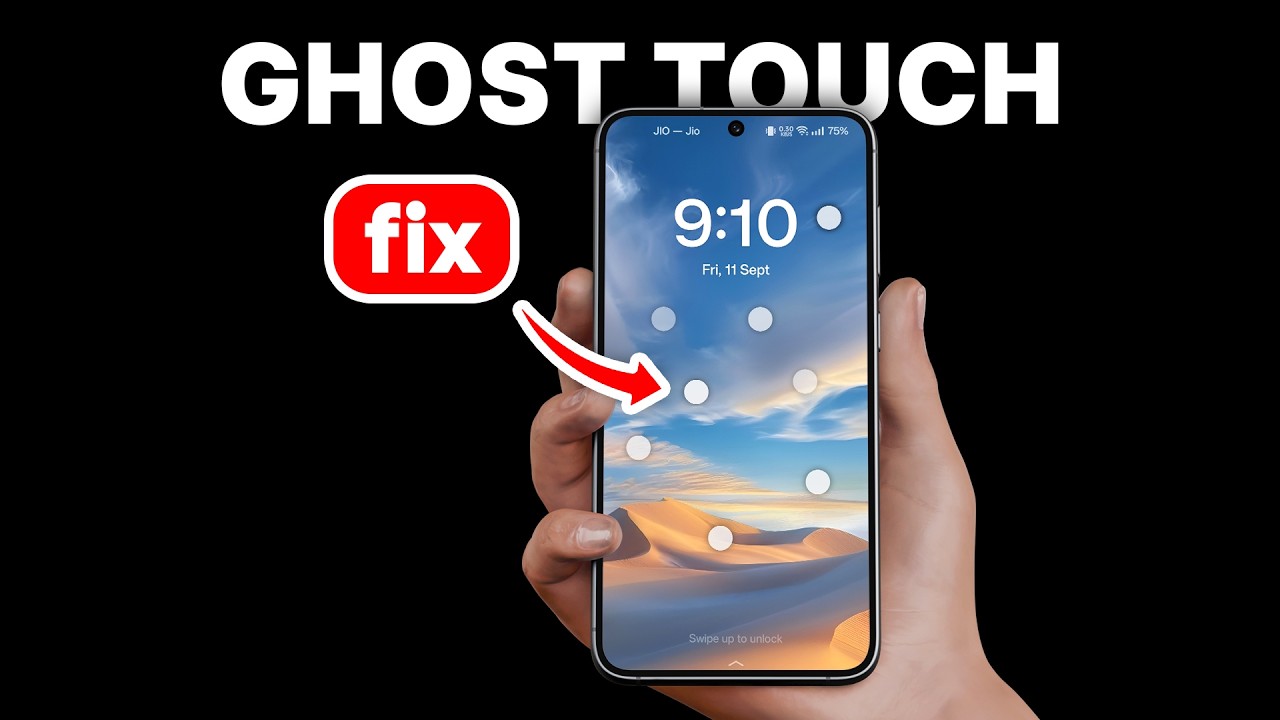 How To Fix Ghost Touch Issue | Permanent Solution - YouTube