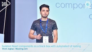 Isolated React Components as a Black Box with Automated UI Testing