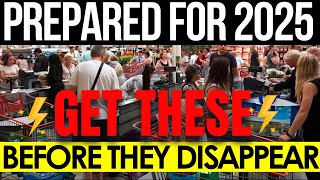 15 grocery Products EVERY Prepper Should Stockpile Before 2025