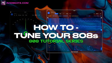 How to Tune 808s in Logic Pro X | 808 Tutorial Series