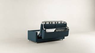 Canapé convertible Matelas 17cm JIMMY | La Maison Convertible