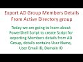 PowerShell Scripting  - For #ActiveDirectory Admins. #PowerShellScript #Scripting, #AD