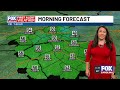 Fall chill lingers as conditions dry into the weekend