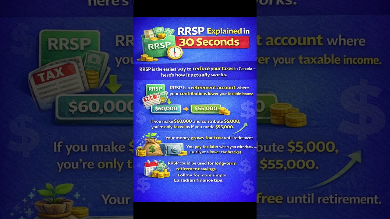 RRSP Explained in 30 Seconds