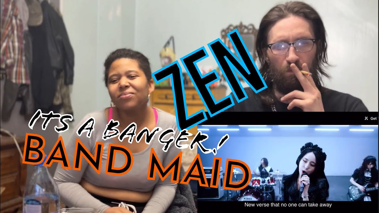 METALHEAD & METALBABE | BAND MAID - ZEN / (официальный музыкальный клип) АНИМЕ - «Zenshu» Открыва...
