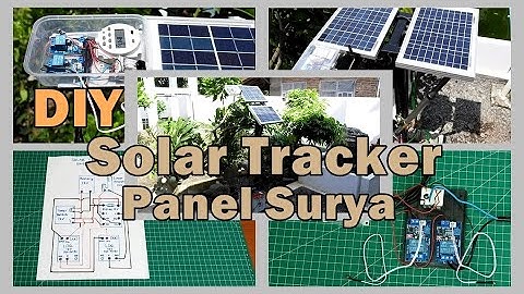 CARA MEMBUAT SOLAR TRACKER SINGLE AXIS RAKITAN UNTUK PANEL SURYA
