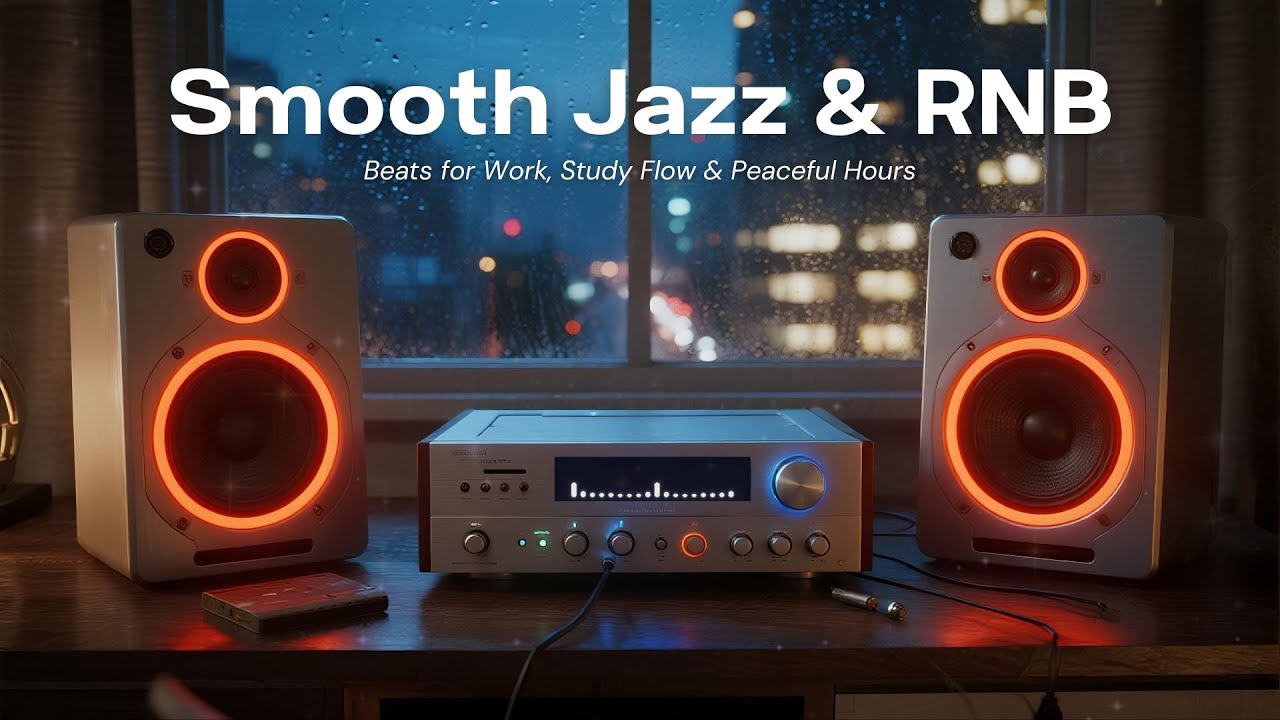 Smooth Jazz x R&B Playlist Beats for Work, Study Flow & Peaceful Hours ...