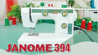 JANOME 394 | Начало работы со швейной машиной