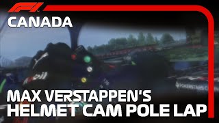 Max Verstappen's Helmet Cam Pole Lap | 2022 Canadian Grand Prix | Assetto Corsa
