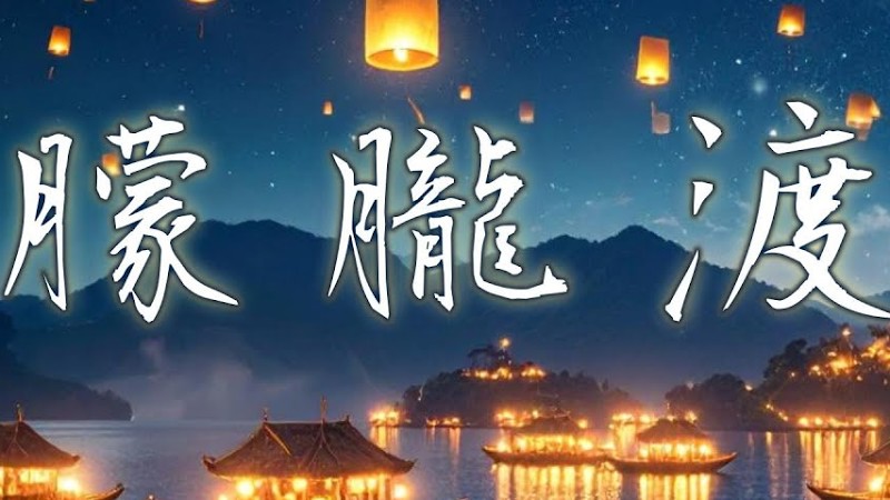 【追思】《朦朧渡》古風原創紀念曲｜舟載遠行，渡無涯心自明