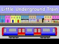 Little Underground Train | London Underground | Tube Train | RainbowRabbit | (Official Video)