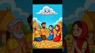 Badal aur Gaanv 🌧️ | Hindi Moral Story | Baccho ki Kahani