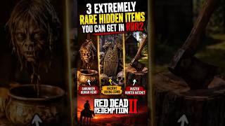 3 Extremely Rare Hidden Items in RDR2! 🔥 #rdr2