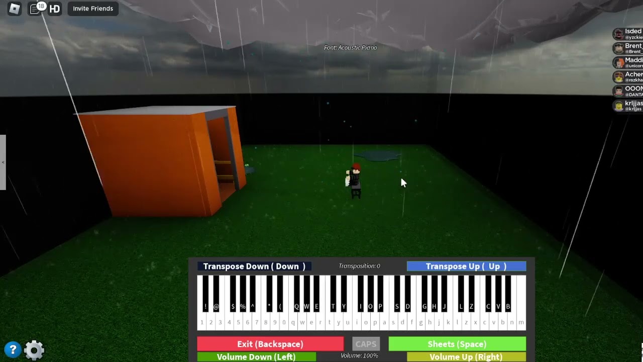Another Love - Tom Odell | Roblox Virtual Piano (sheets on desc)
