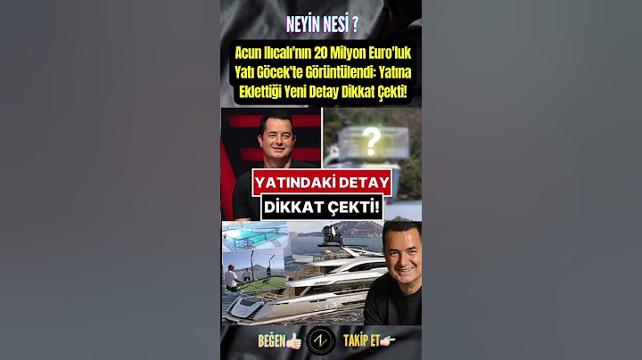 Acun Ilıcalı'nın 20 Milyon Euro'luk Yatı Göcek'te Görüntülendi: Yatına Eklettiği Detay Dikkat Çekti!