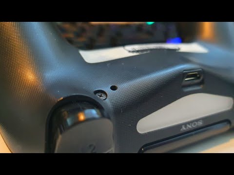 hidden button on the PS4 controller