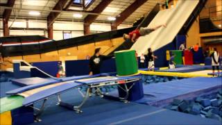 Trampoline edit 2012 Part 1 (doubles, misty 1620)