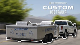 Custom BBQ Trailer VIDEL USA by The Outdoor Plus