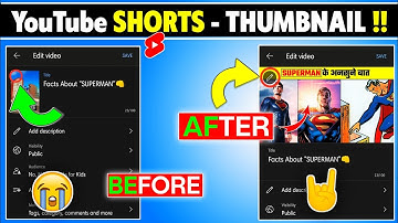 Problem SOLVED🤘- How To Add Custom Thumbnail On Youtube Shorts ?
