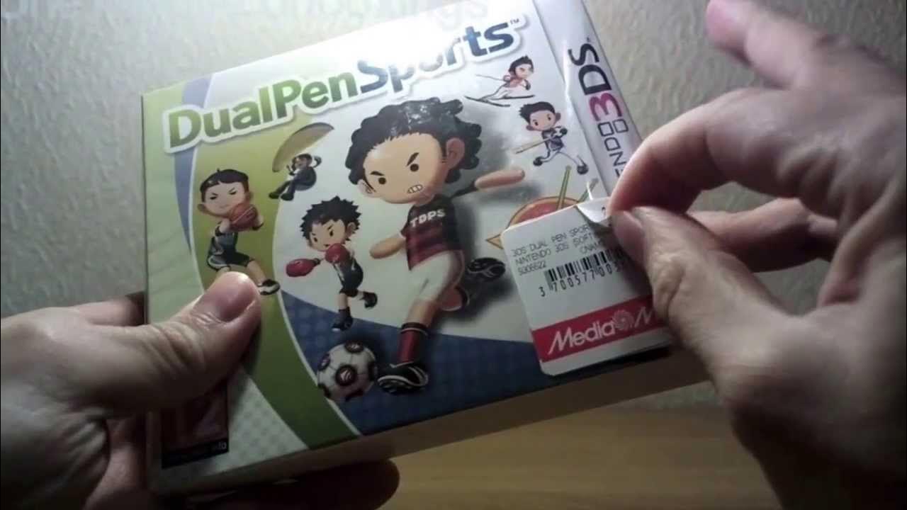 Nintendo 3DS Dual Pen Sports Unboxing YouTube