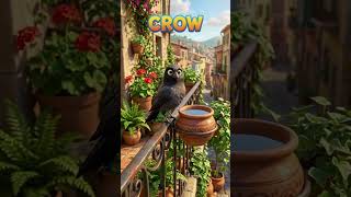 3 Cute Birds Drinking Water 🐦 | Learn Bird Names for Kids #shorts