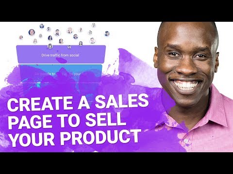 How to Create a Sales Page to Sell Your Product [FREE TEMPLATE]