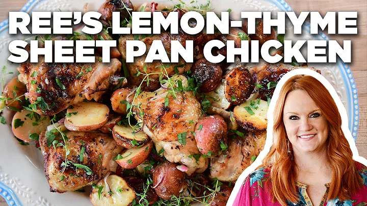 Ree Drummond's Lemon-Thyme Sheet Pan Chicken and P...