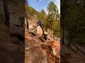 Extreme Hilltop Excavation with Hyundai Excavator | Mountain Road Construction
