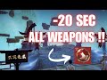 Sub 20 seconds skyhigh racing on every weapons  naraka bladepoint