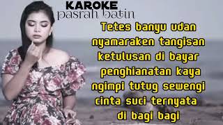 KAROKE PASRAH BATIN DEDE RISTY