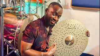 Unboxing my new Paiste cymbals!congratulations to us fam!!Kofi Emma’s signed by Paiste cymbals!!!