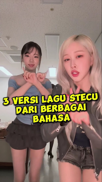 3 Versions of the song Stecu Stecu in various languages. number three is the strangest version