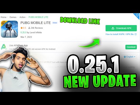 PUBG MOBILE LITE 0.25.1 NEW UPDATE OUT - DOWNLOAD LINK 