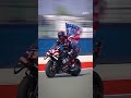Martin pays tribute to Nicky Hayden with his flag! ❤️