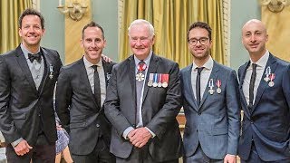 Simple Plan Honoured with Canadian Meritorious Service Cross