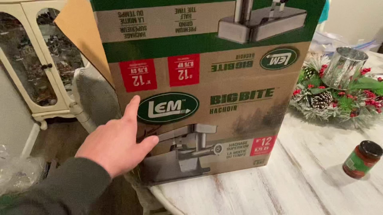 LEM Big Bite 12 meat grinder review lembigbite bestmeatgrinder YouTube
